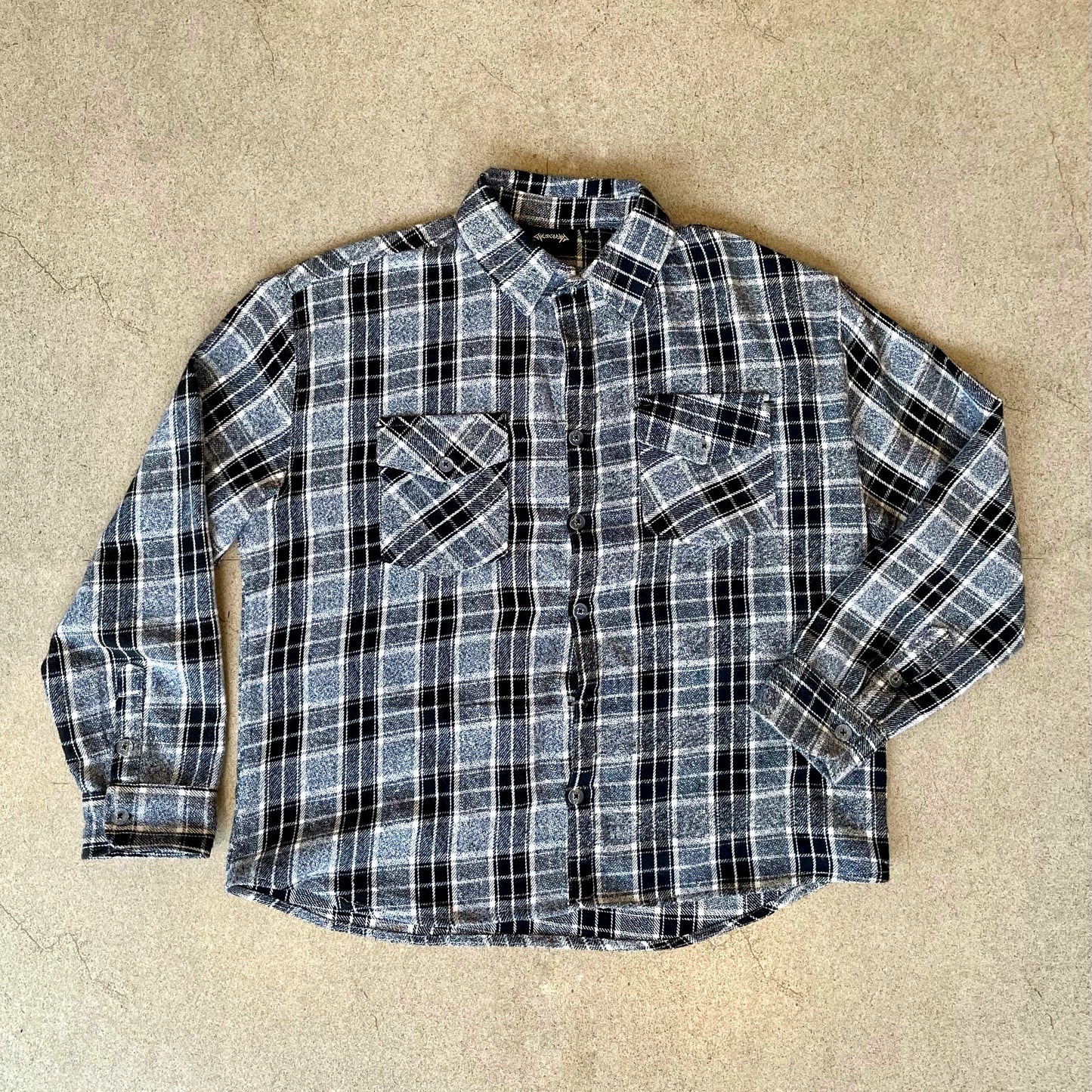 Iced grey flannels