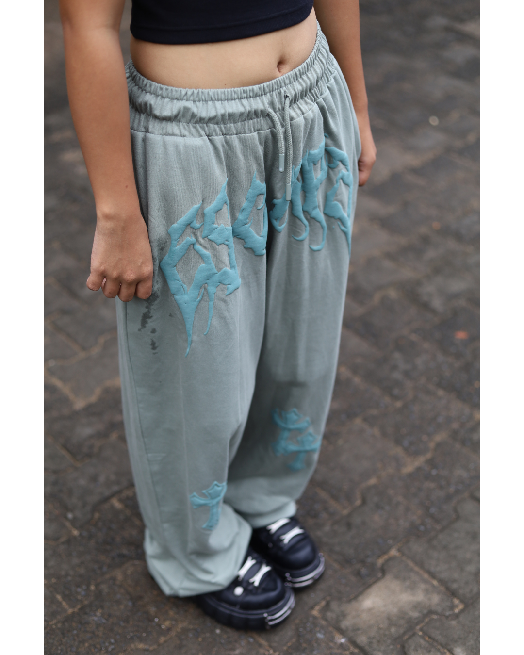 Pista Green Sweat Pant