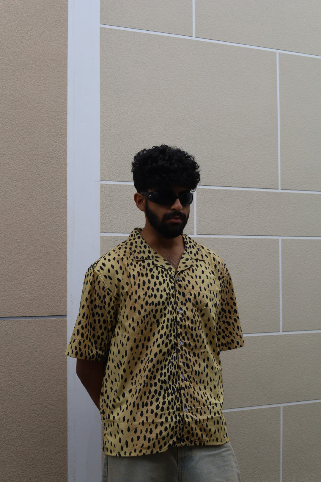 CHEETA PRINTED SHIRT
