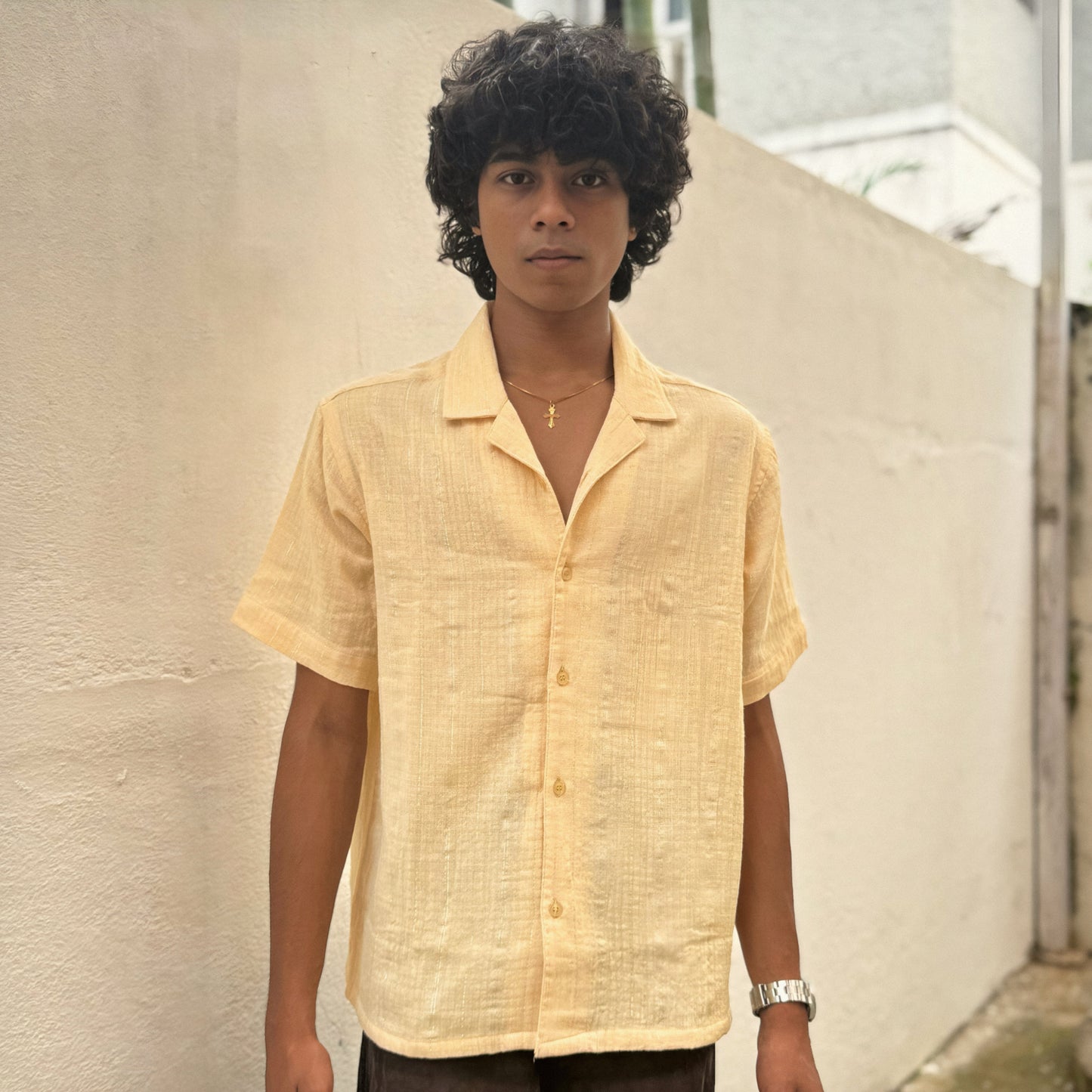BUTTER YELLOW SHIRT