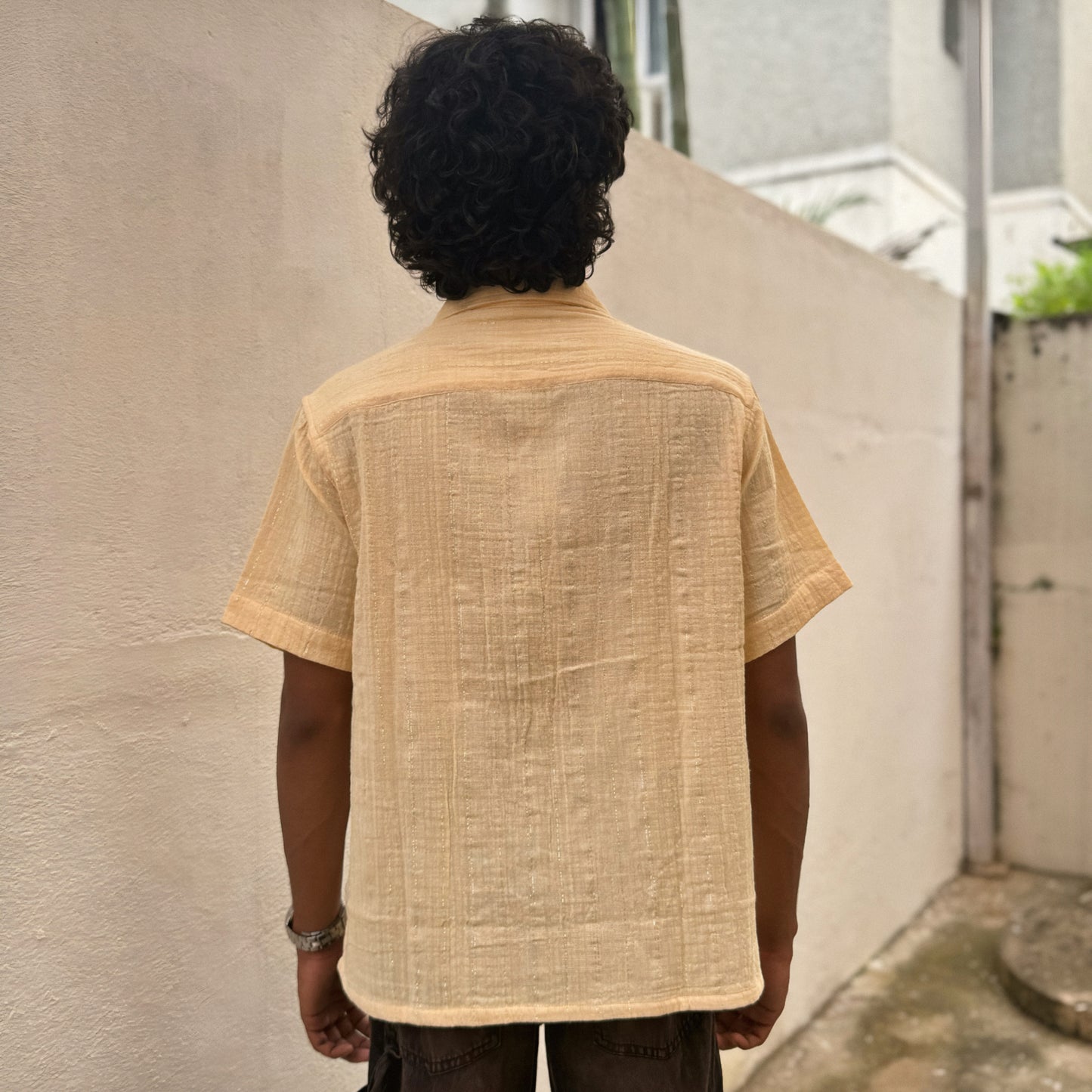 BUTTER YELLOW SHIRT
