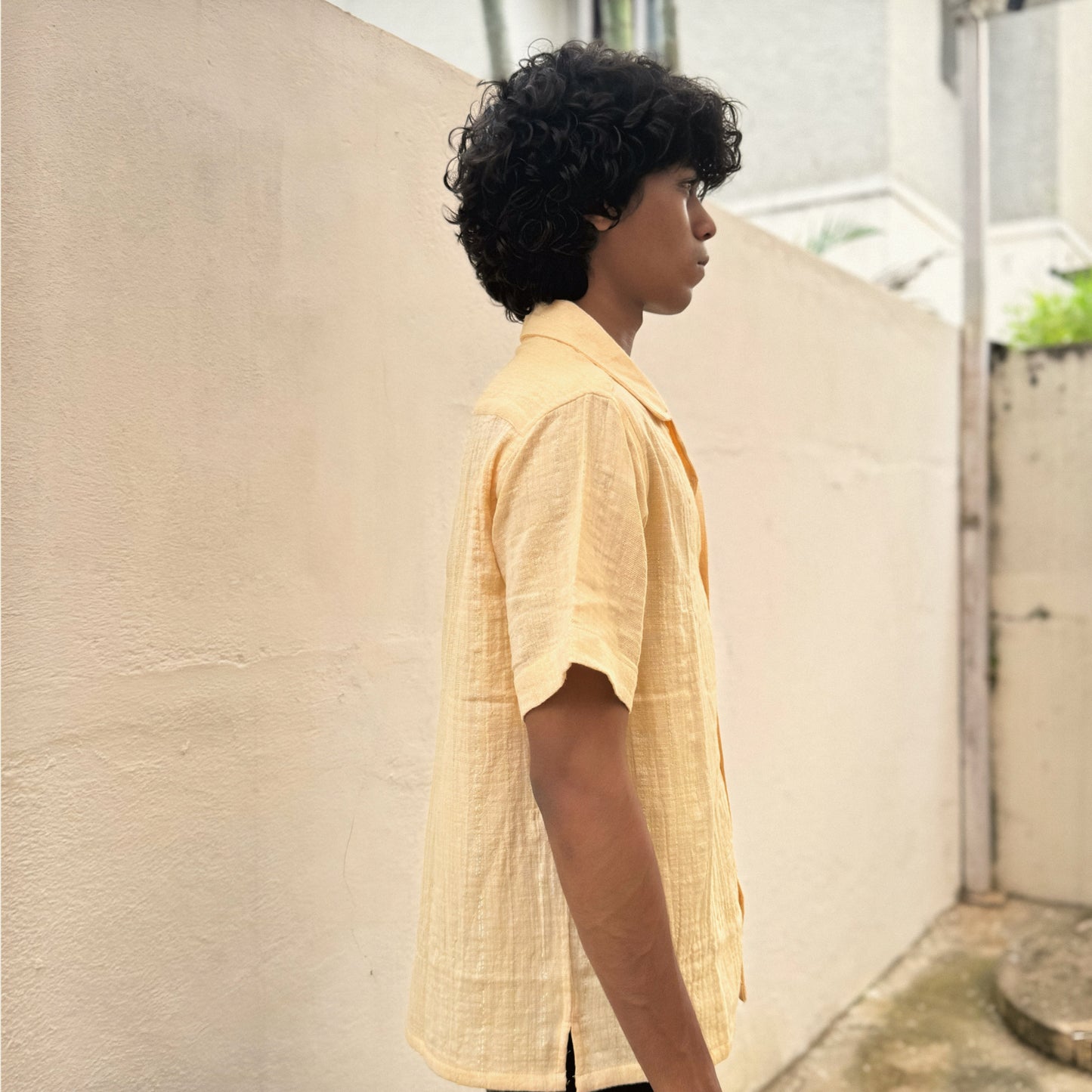 BUTTER YELLOW SHIRT