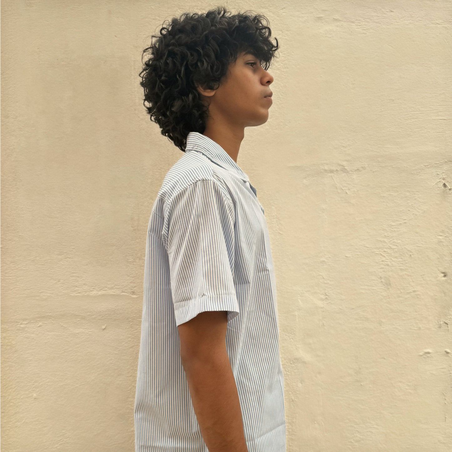 SKY BLUE STRIPE SHIRT
