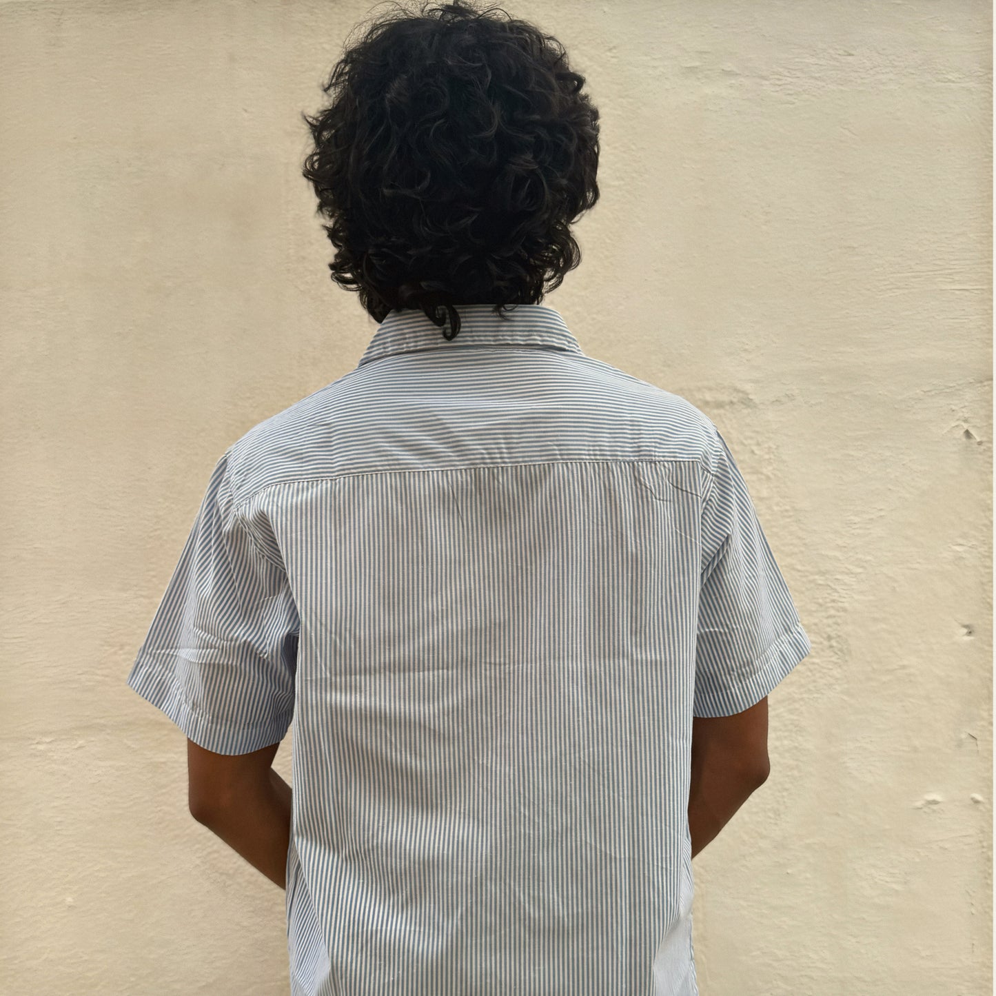 SKY BLUE STRIPE SHIRT