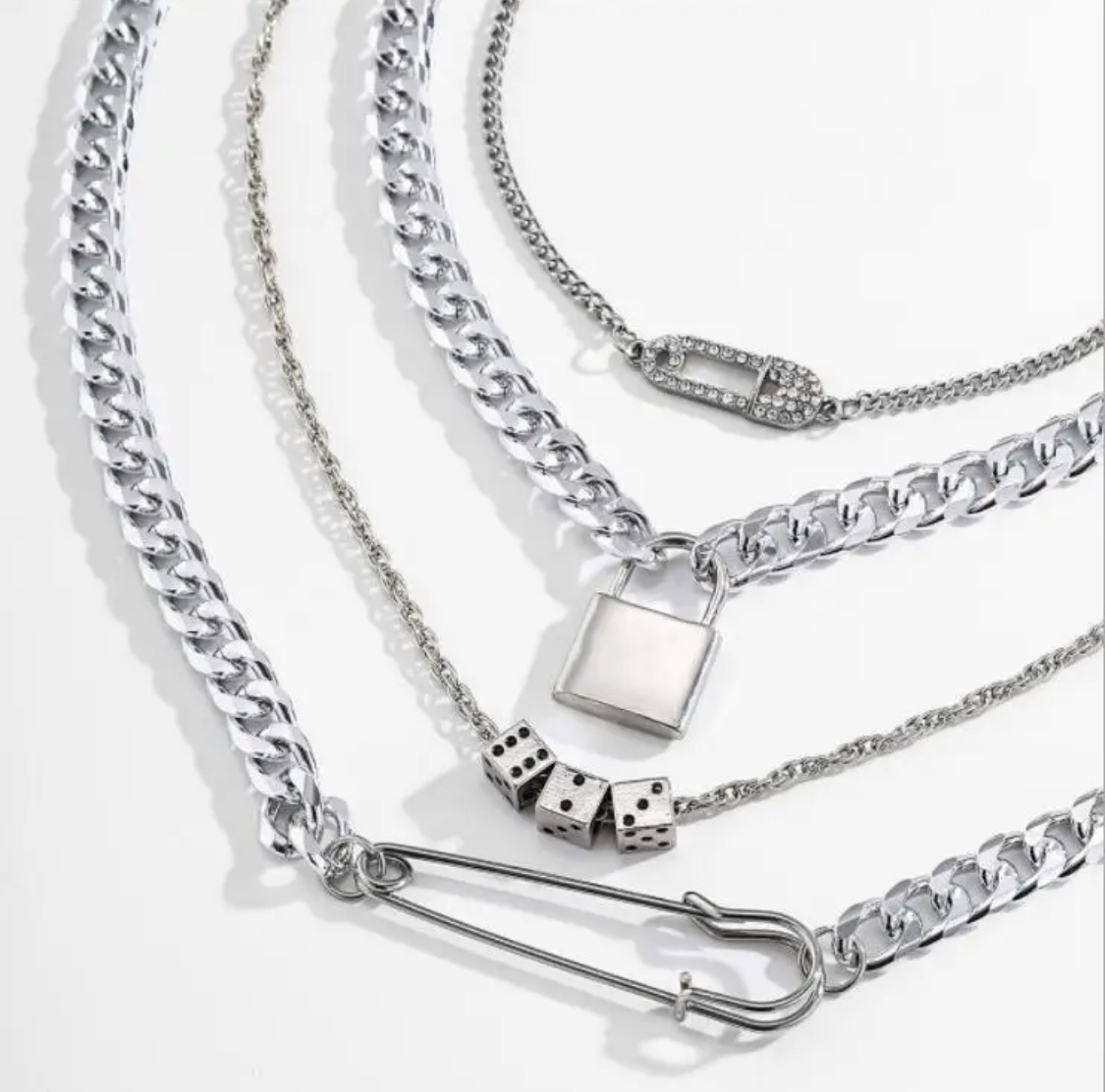 Grunge edgy jewellery