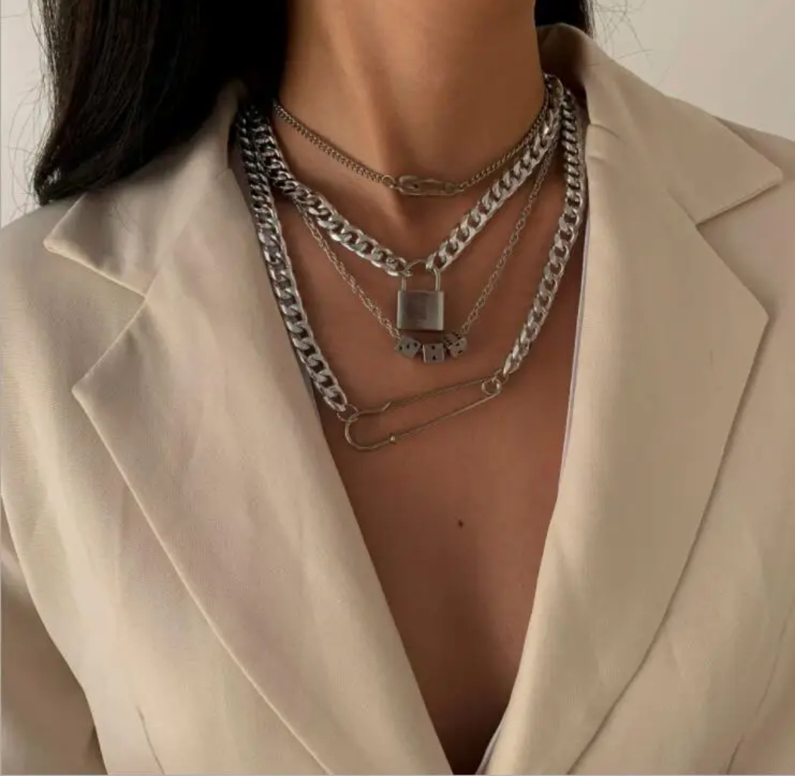 Grunge edgy jewellery