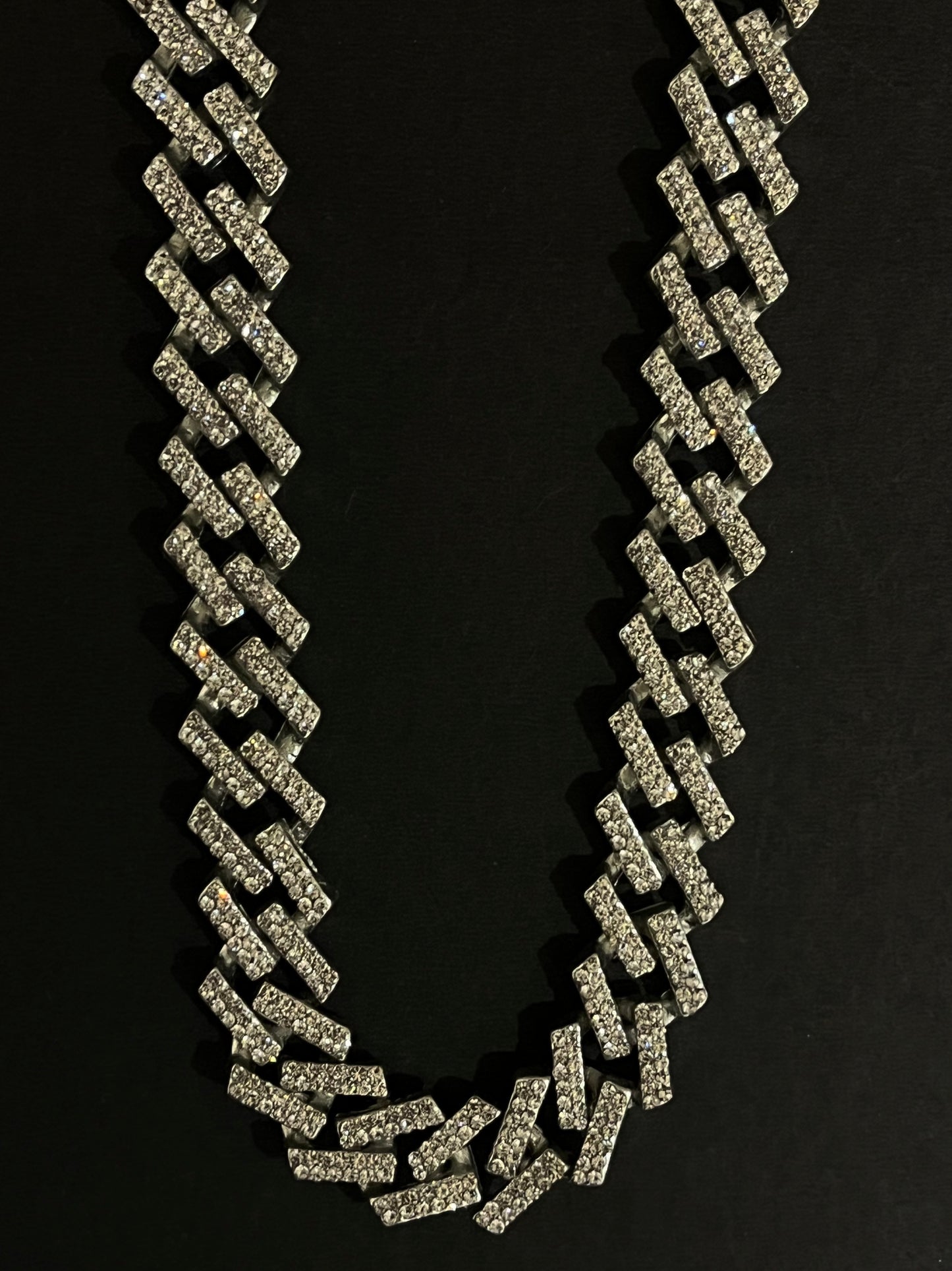 Iced out cuban chain