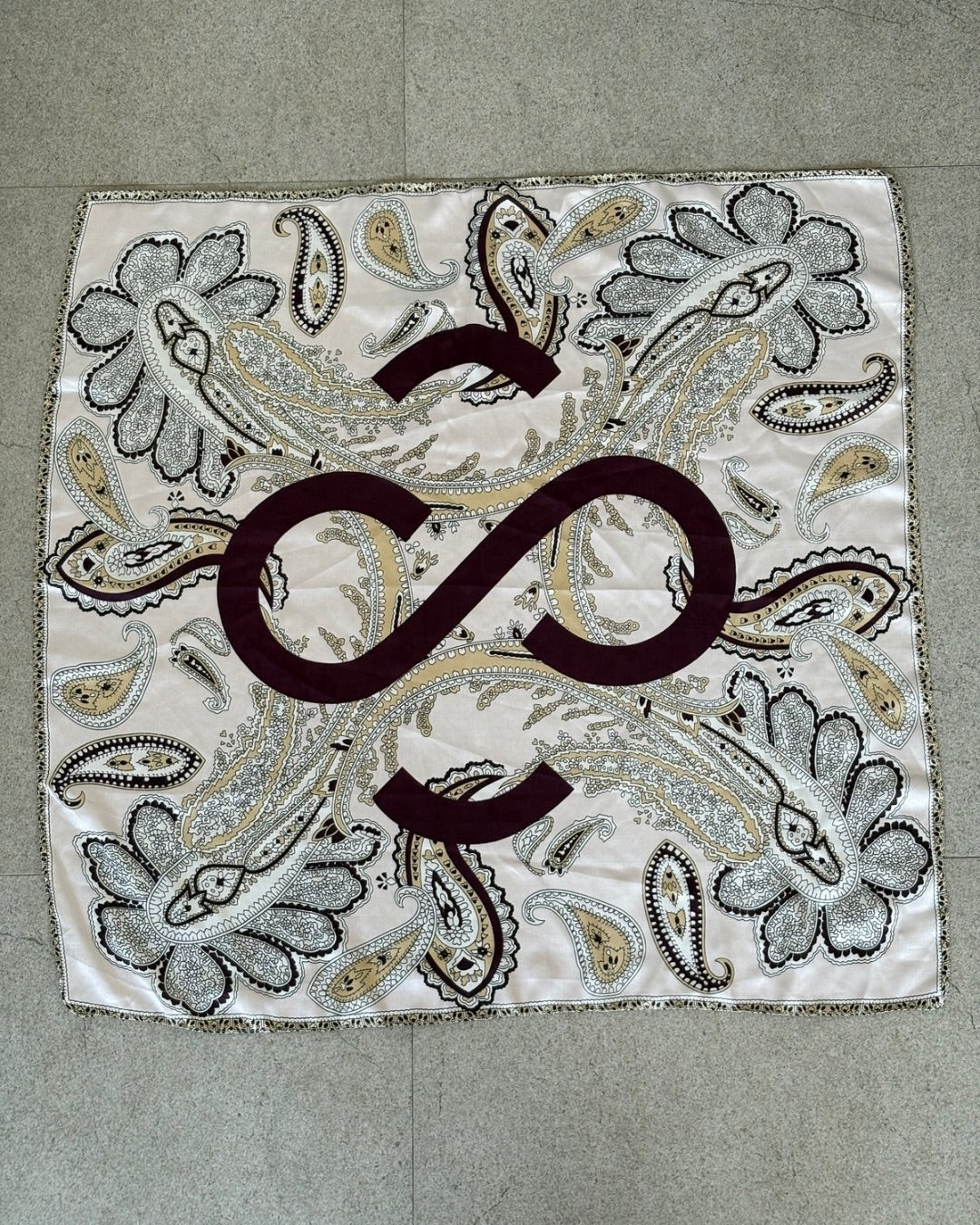 THE INFINITE PAISLEY SCARF
