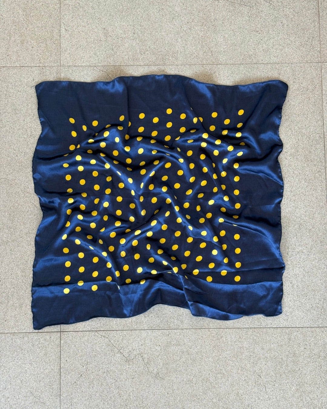 THE MIDNIGHT POLKA SCARF