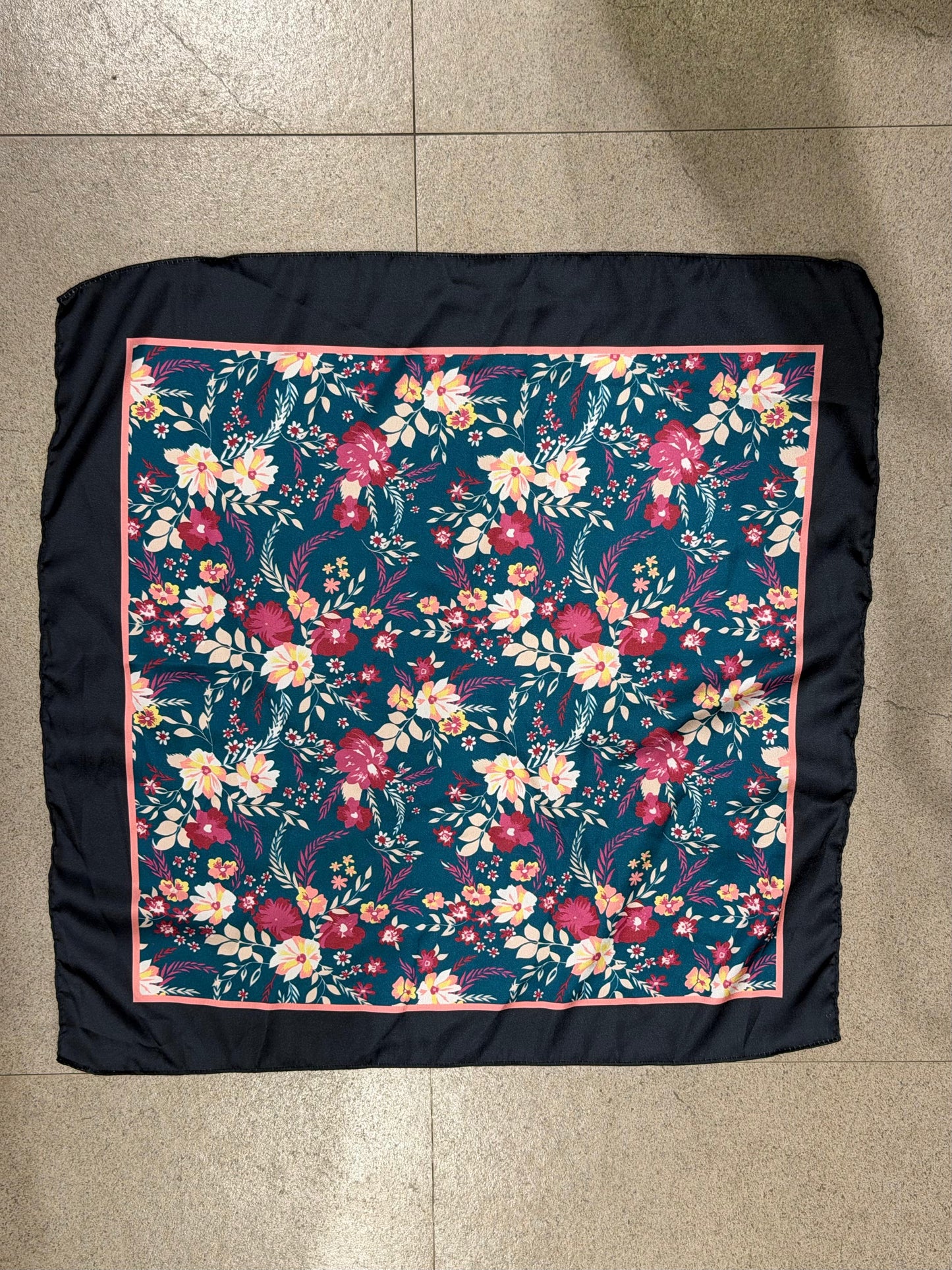 Midnight Bloom Scarf