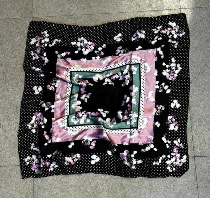 MOONLIT FLORAL SCARF