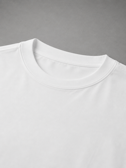 ESCAPE ESSENTIAL WHITE BOXY TEE