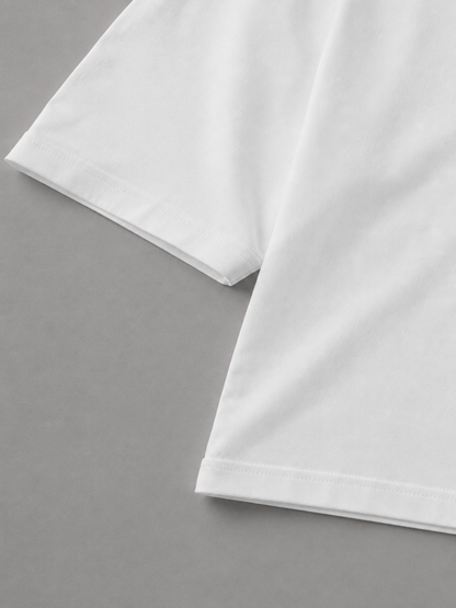 ESCAPE ESSENTIAL WHITE BOXY TEE