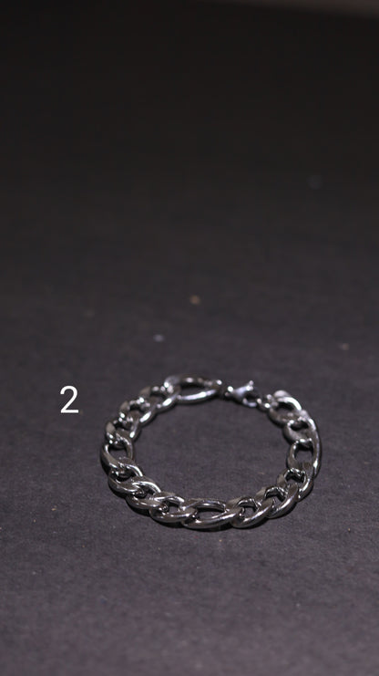 Silver figaro Bracelet