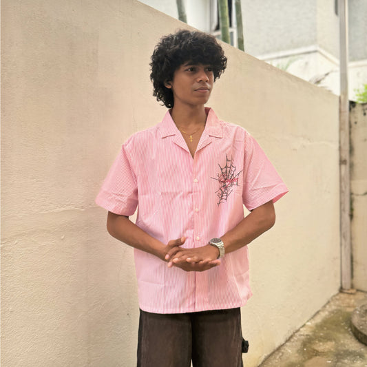PINK STRIPE SHIRT