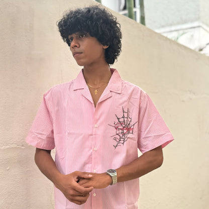 PINK STRIPE SHIRT