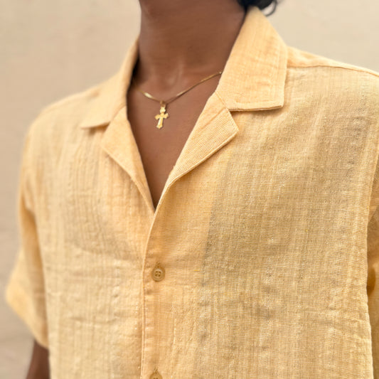 BUTTER YELLOW SHIRT