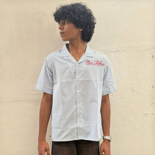 SKY BLUE STRIPE SHIRT