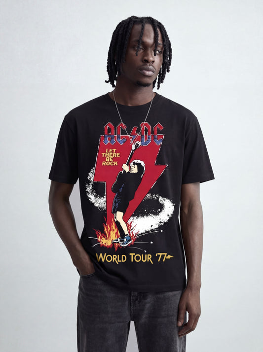 AC/DC World Tour ’77 Graphic T-Shirt