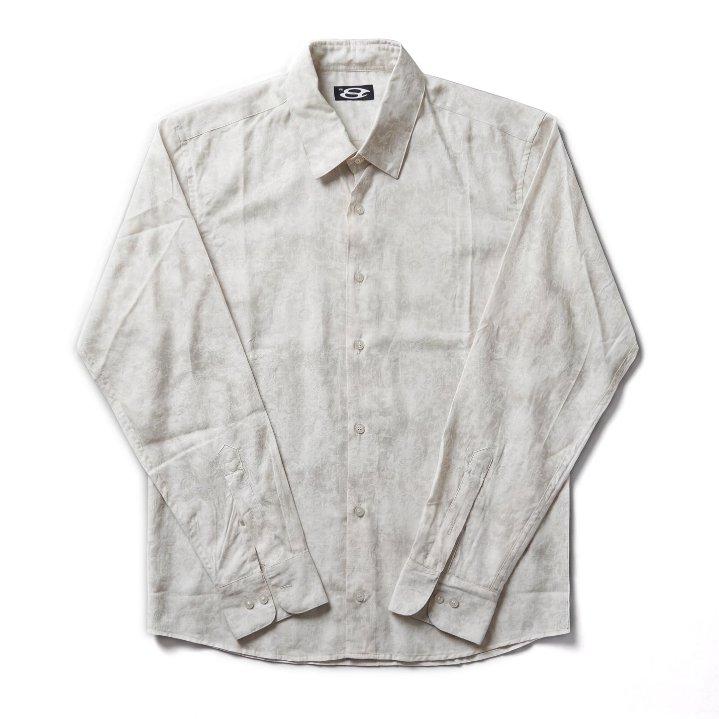 THE IVORY TEXTURE PRINT SHIRT