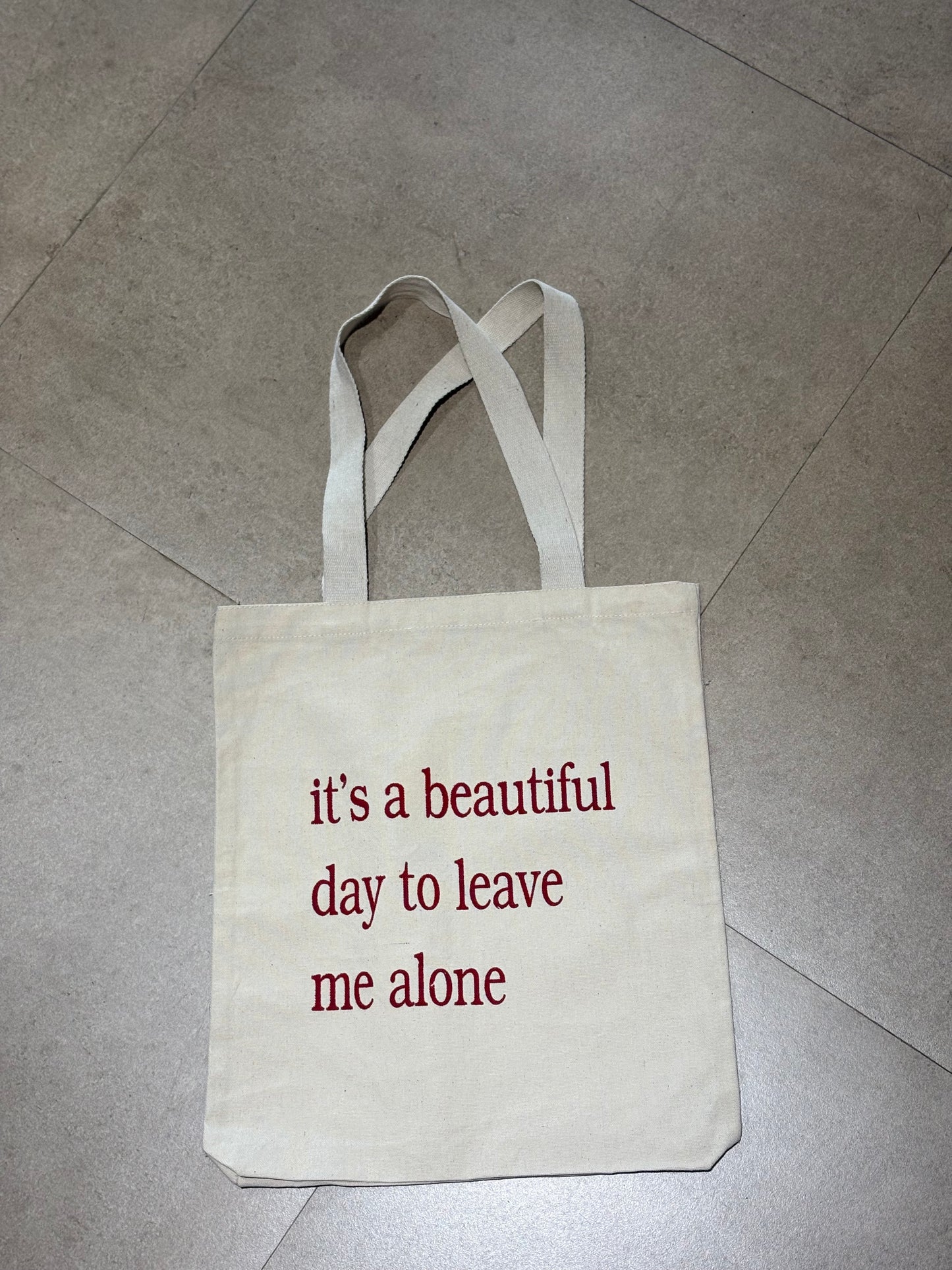 “It’s a Beautiful Day” Tote