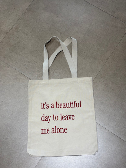 “It’s a Beautiful Day” Tote