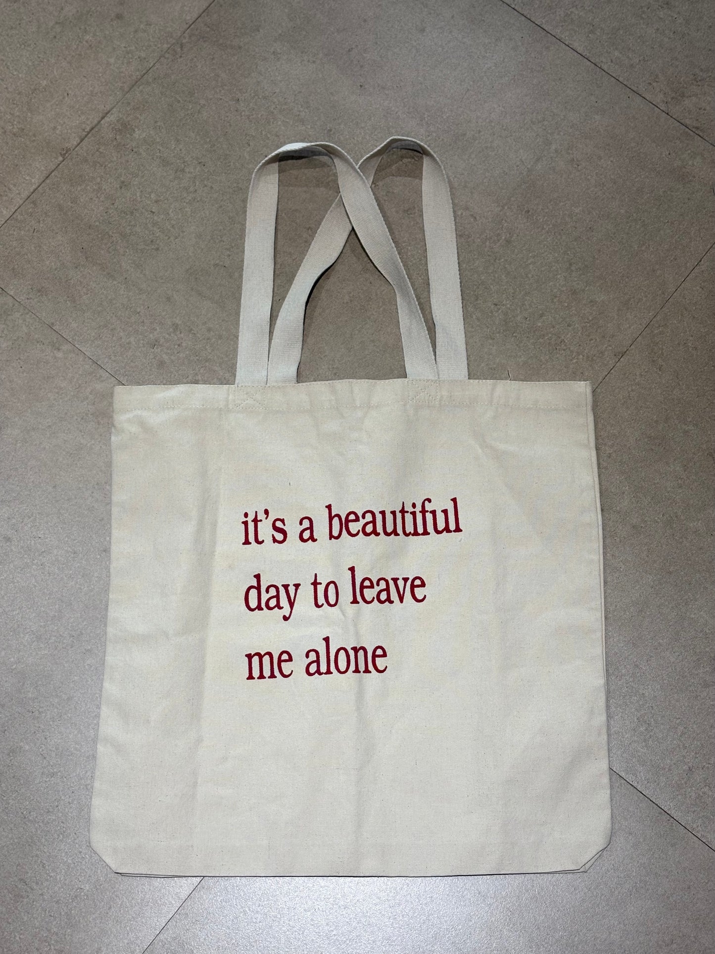 “It’s a Beautiful Day” Tote (BIG)