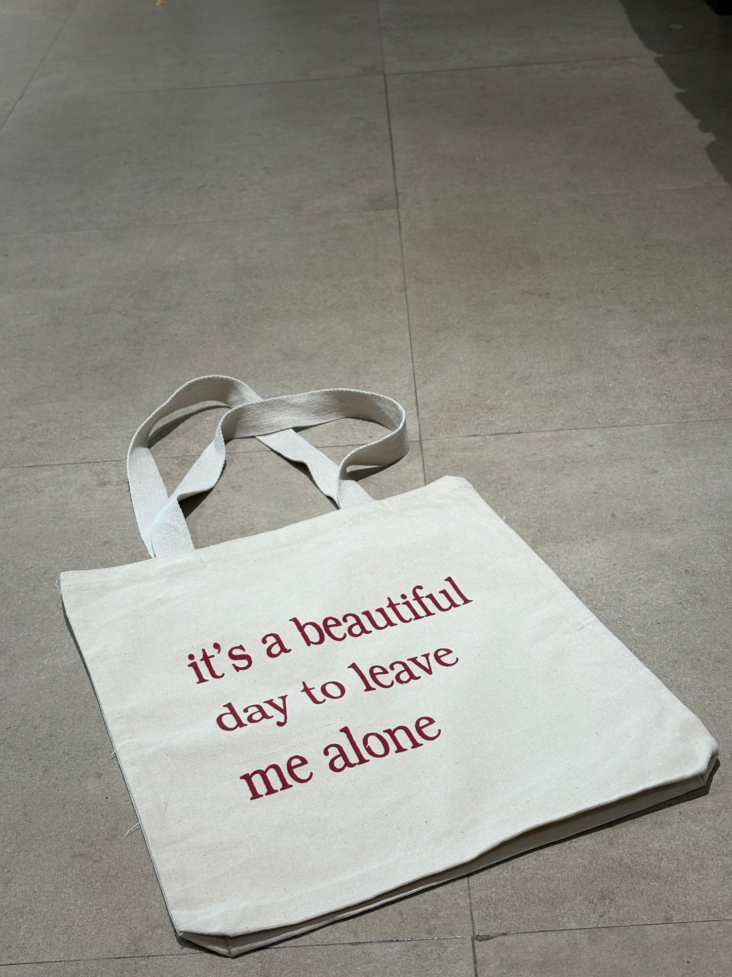 “It’s a Beautiful Day” Tote