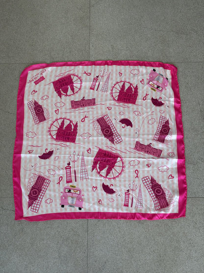 THE PINK CITY SCARF