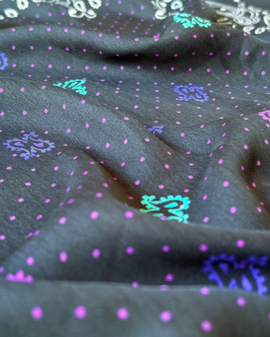 THE NOIR BANDANA SCARF