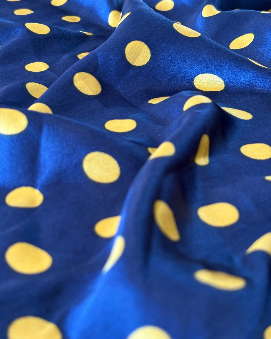 THE MIDNIGHT POLKA SCARF