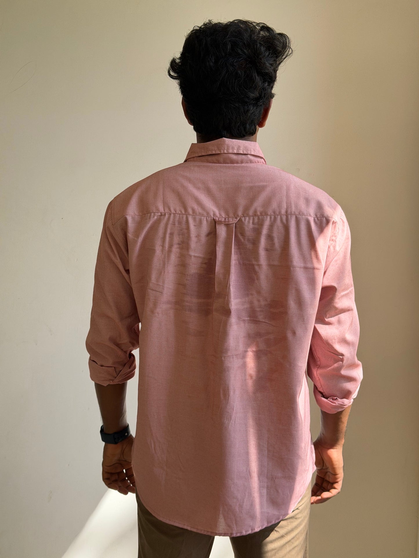 The Blush pink shirt