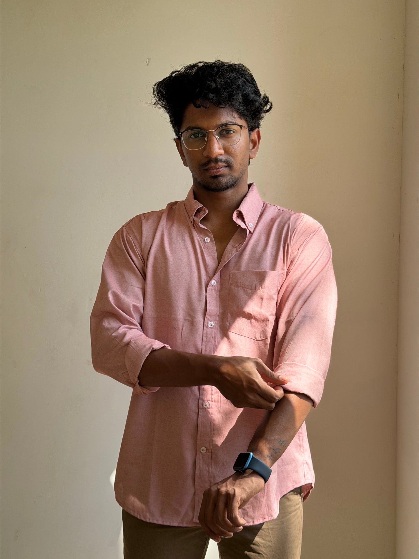 The Blush pink shirt