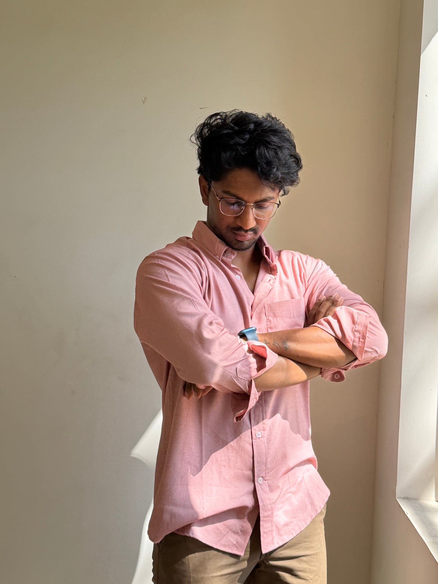 The Blush pink shirt