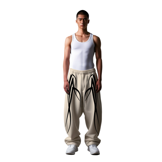 Beige Sweat Pant