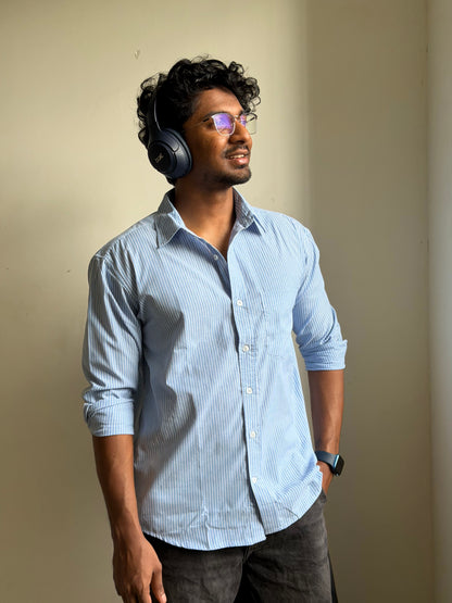 The Coastal Pinstripe Shirt