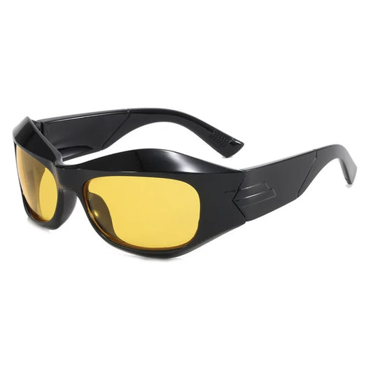 Outdoor black with golden shade sunglasses