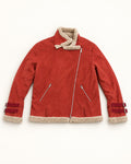 Rust Shearling Jacket