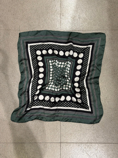 Monochrome Maze Scarf