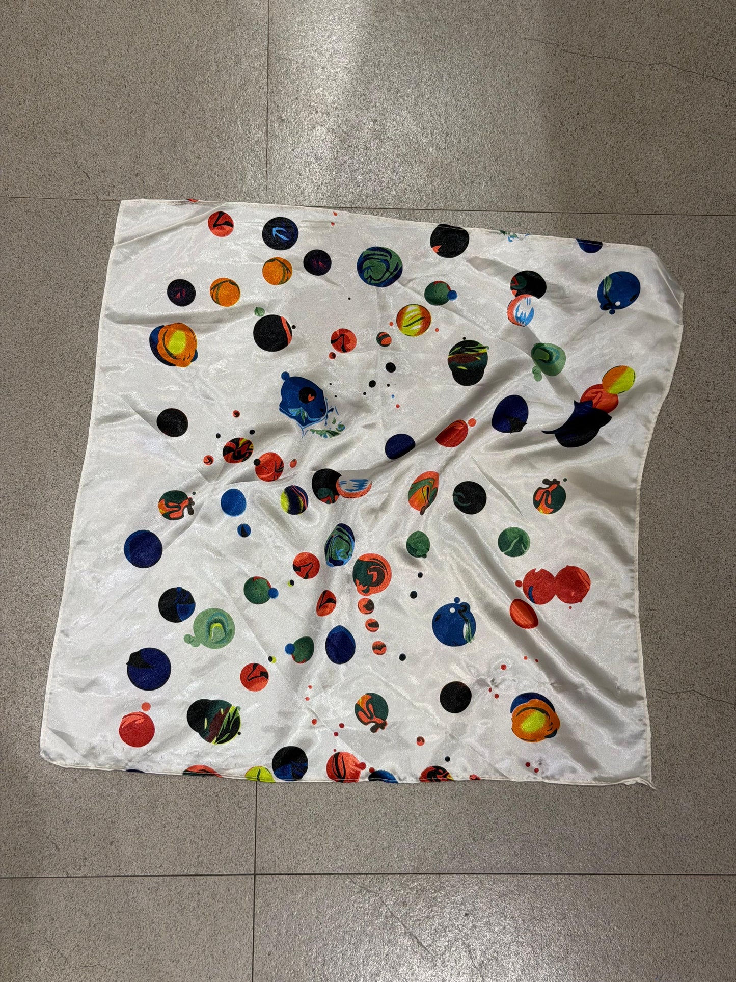 Orbit Satin Scarf