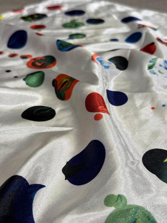 Orbit Satin Scarf
