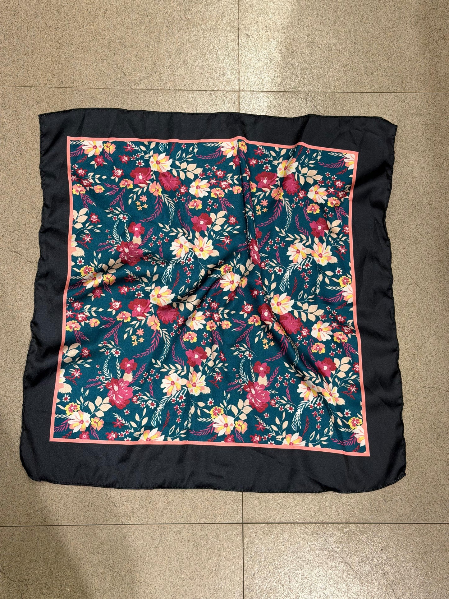 Midnight Bloom Scarf