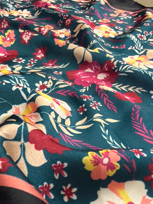 Midnight Bloom Scarf