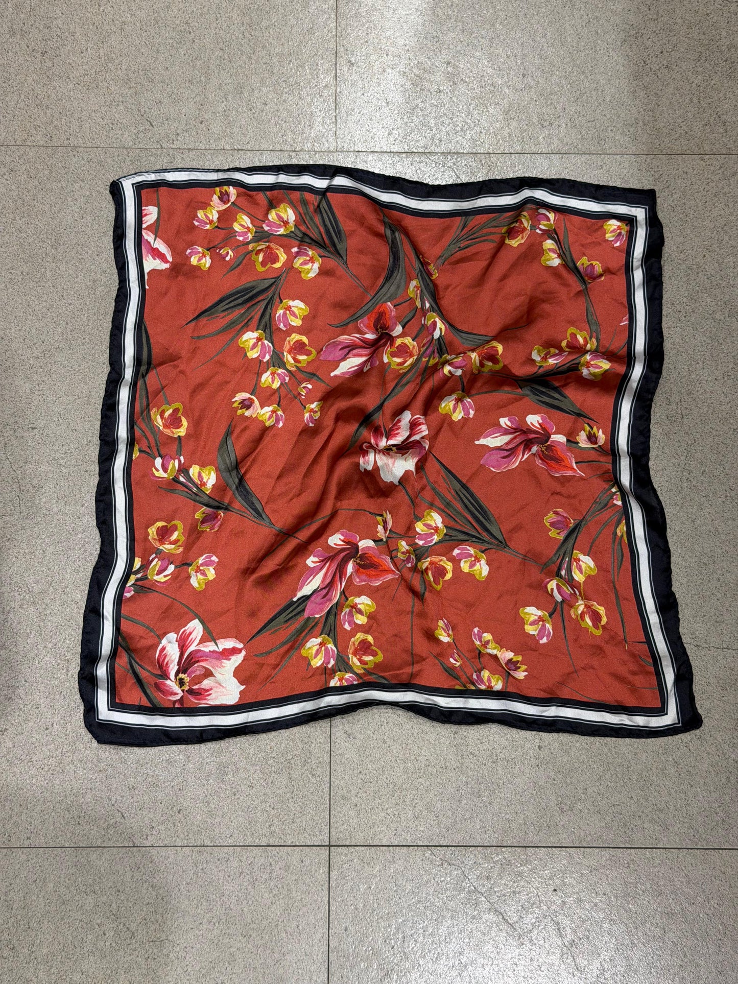 The Scarlet Bloom Scarf