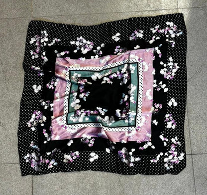 MOONLIT FLORAL SCARF