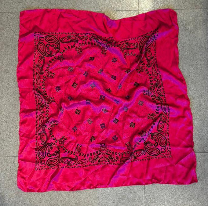 NEON ROSE SCARF
