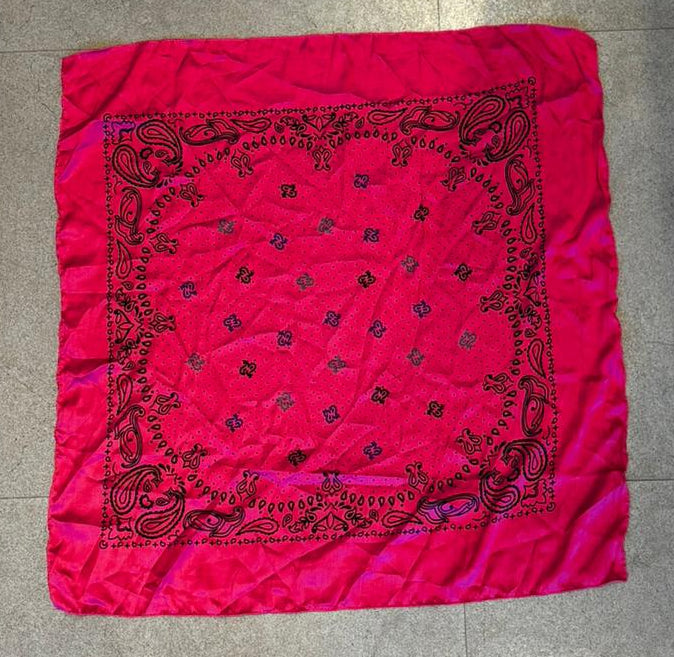 NEON ROSE SCARF