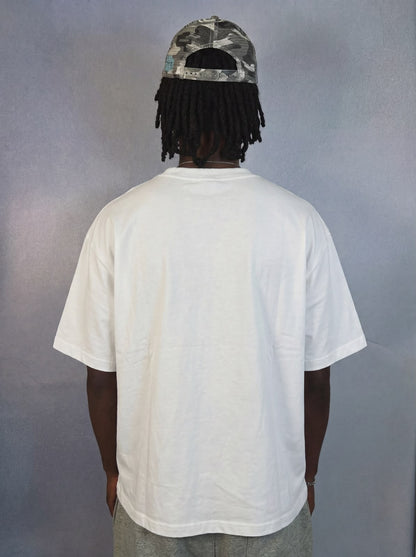 ESCAPE ESSENTIAL WHITE BOXY TEE