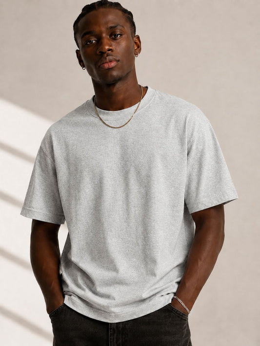 ESCAPE ESSENTIAL GREYBOXY TEE
