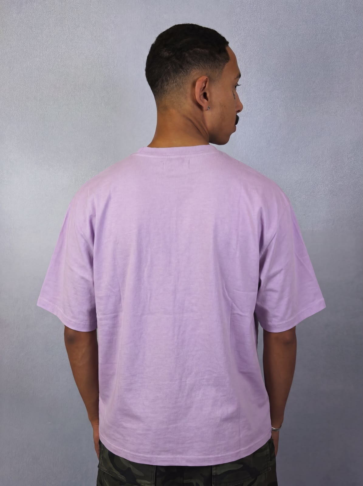 ESCAPE LILAC BOXY FIT TEE